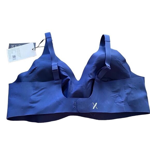 Knix Revolution V-Neck Bra XXL Midnight NWT - Picture 3 of 5
